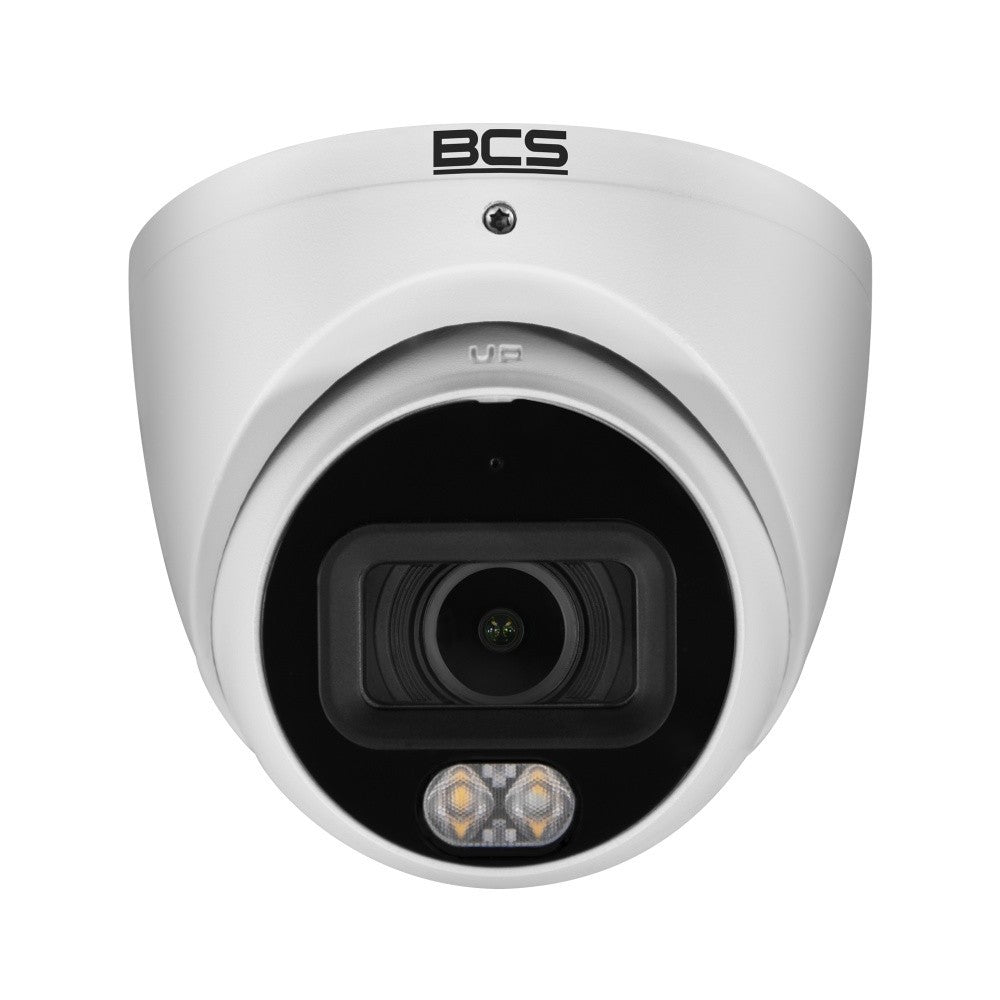 BCS BCS-L-EIP14FCL3-Ai1 Caméra dôme IP 4MP avec technologie NightColor et microphone