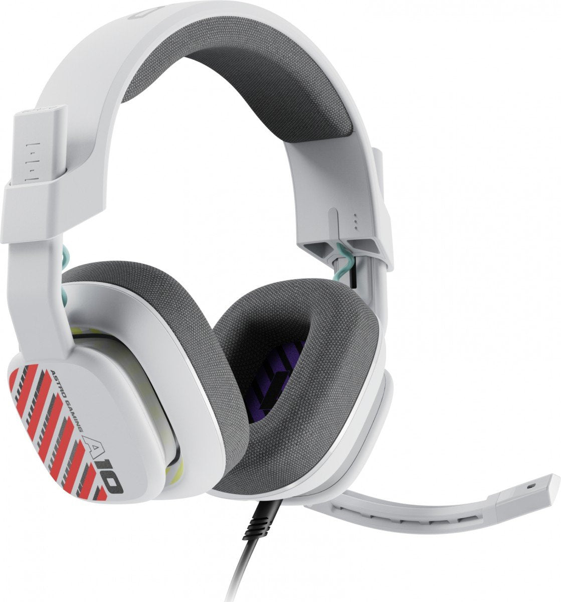 LOGITECH Astro Gaming A10 Gen 2 Headset full size wired 3.5 mm jack white/XB