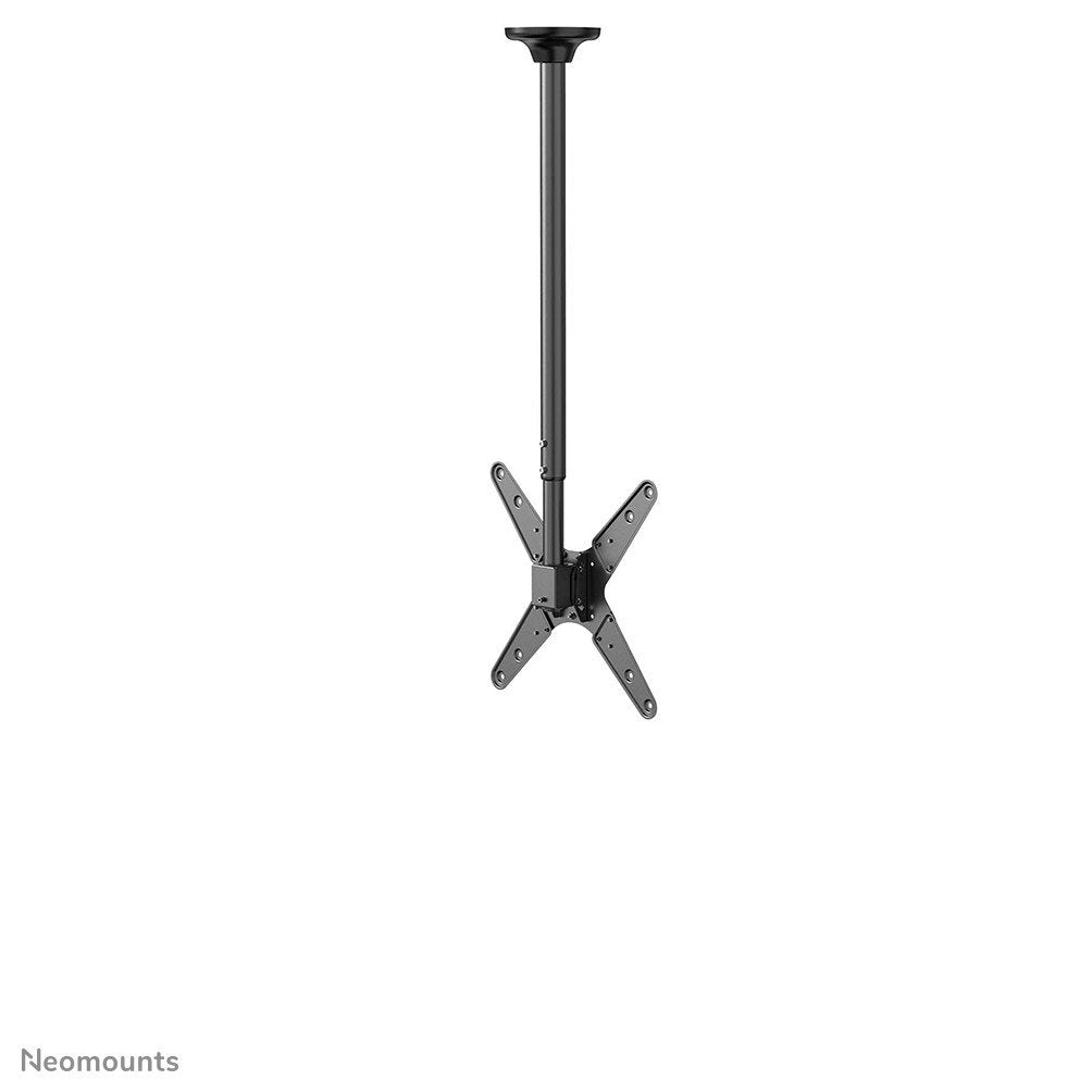 NEOMOUNTS FPMA-C340BLACK Support de plafond pour écran de 32-75p - h 106-156 cm
