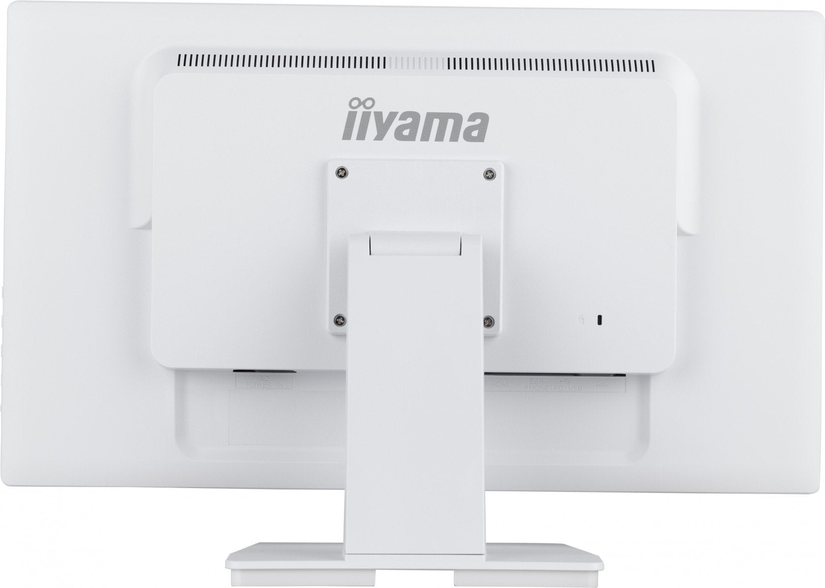 iiyama ProLite T2452MSC-W1 écran plat de PC 61 cm (24") 1920 x 1080 pixels Full HD LCD Écran tactile Multi-utilisateur Blanc