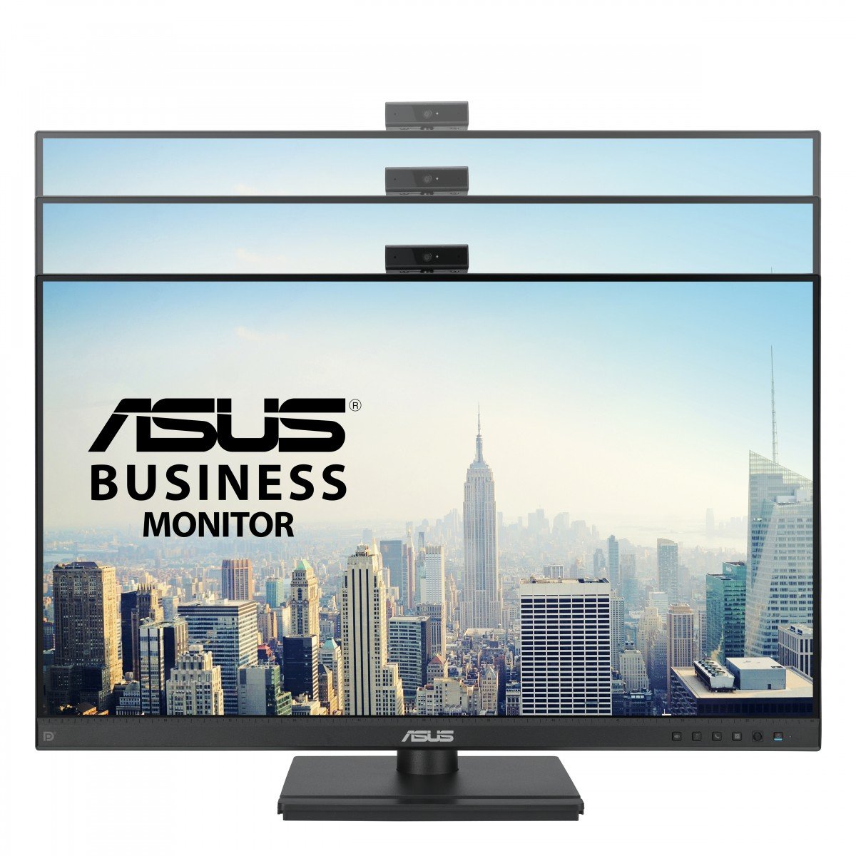 ASUS BE279QFK Video Conferencing Monitor 27p IPS WLED FHD 16:9 100Hz 250cd/m2 5ms HDMI DP D-Sub 2.0M Camera Black