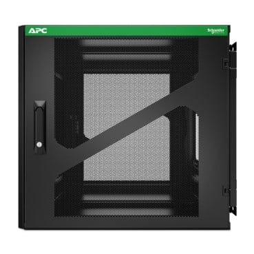 APC NetShelter 12U Wallmount Rack Enclosure Cabinet Side Mount UPS Depth