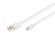 Digitus DB-600106-020-W câble Lightning Blanc