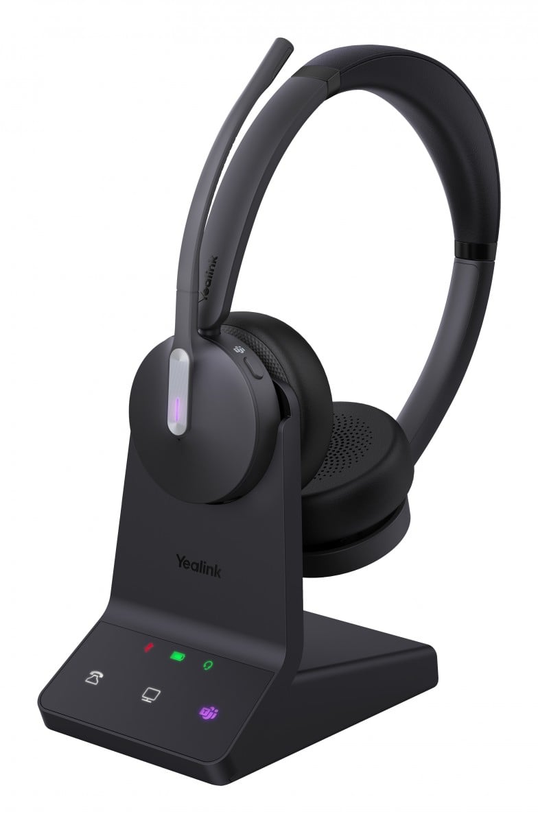 Yealink WH64 DUAL TEAMS Casque de Bureau Bluetooth Sans Fil