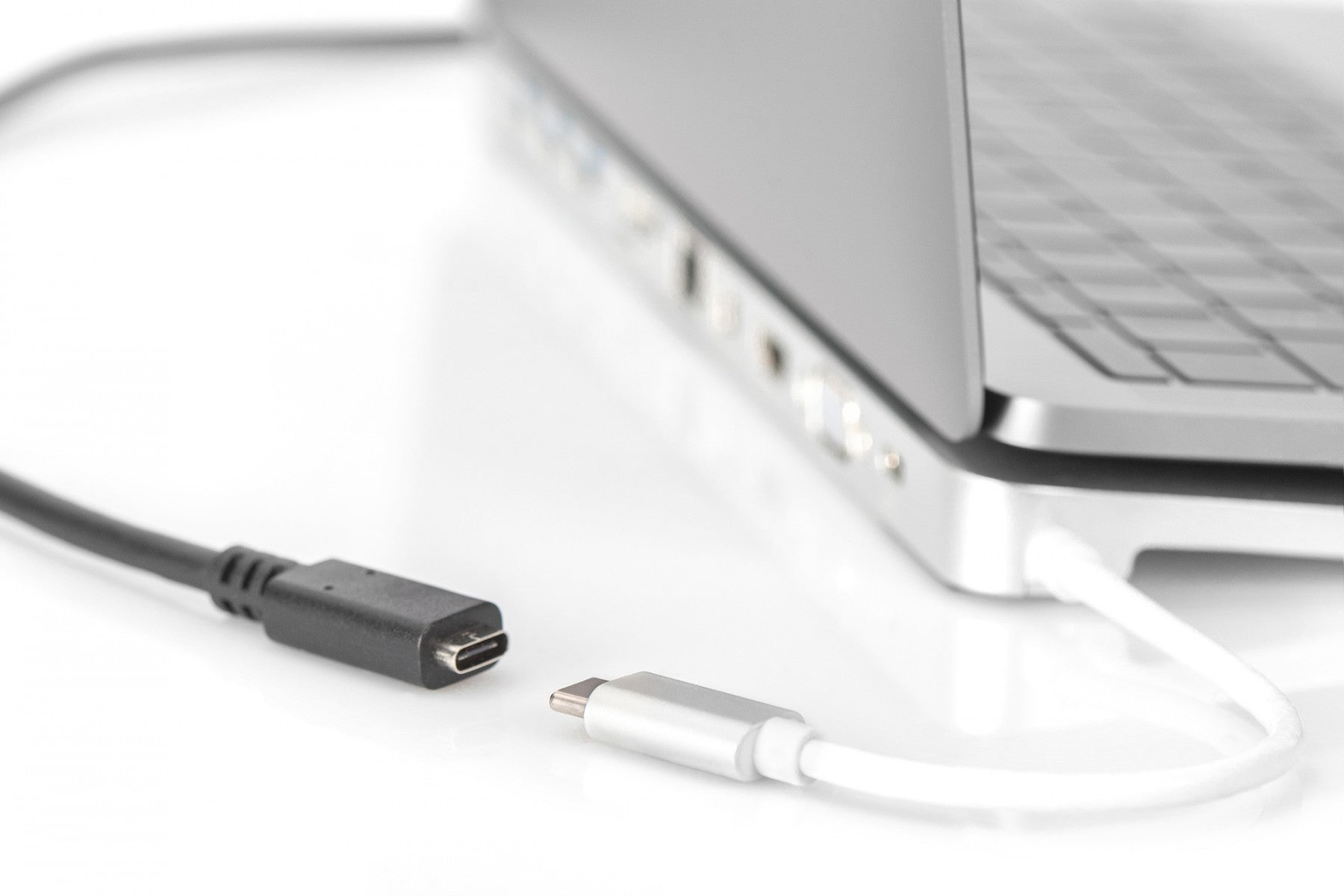 Digitus AK-300210-015-S câble USB USB 2.0 1,5 m USB C 0,48 Gbit/s Noir