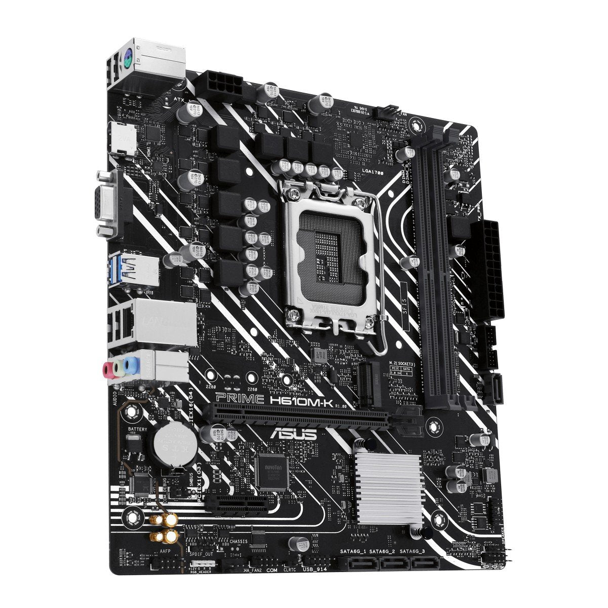 ASUS PRIME H610M-K LGA 1700 2DDR5 microATX 4xSATA MB 1xHDMI 2.1 1xD-Sub 1xM.2