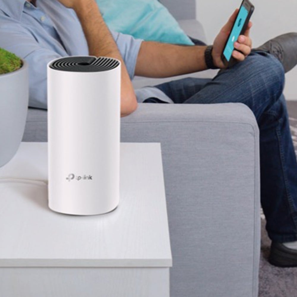 TP-Link Deco E4 (1-pack) Bi-bande (2,4 GHz / 5 GHz) Wi-Fi 5 (802.11ac) Blanc, Gris Interne