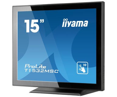 "iiyama ProLite T1532MSC-B5X écran plat de PC 38,1 cm (15"") 1024 x 768 pixels LED Écran tactile Noir"