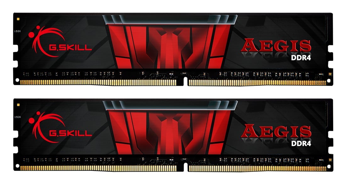 G.Skill Aegis F4-3200C16D-32GIS module de mémoire 32 Go 2 x 16 Go DDR4 288-pin DIMM