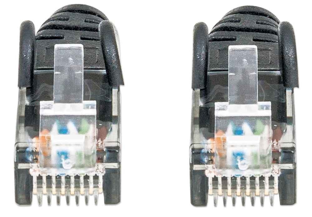 Intellinet 0.5m Cat6 câble de réseau Noir 0,5 m U/UTP (UTP)