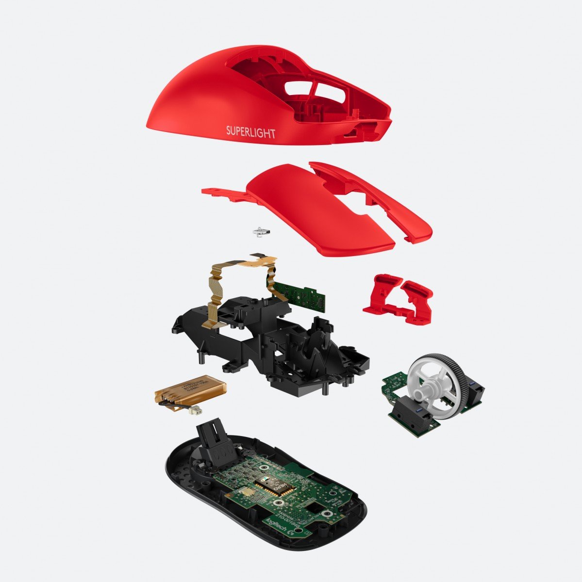 Logitech G 910-006785 souris Gaming Droitier RF sans fil Optique 25600 DPI