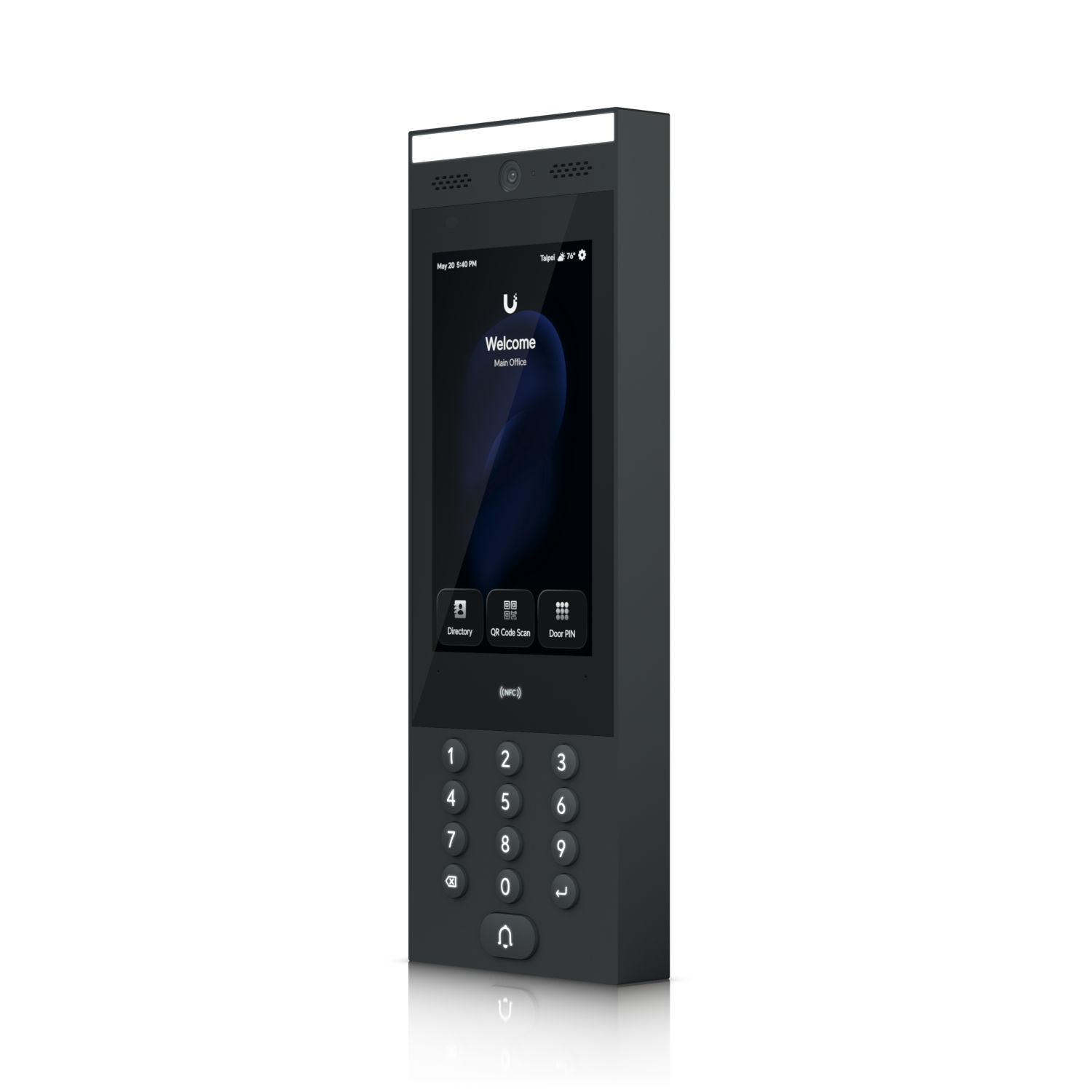 Indoor/outdoor intercom terminal for man