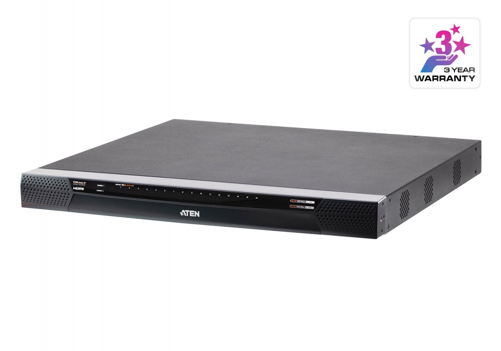 ATEN PREMIUM KN2116VB KVM IP 16 Ports Cat.5 1 accès local et 2 accès IP
