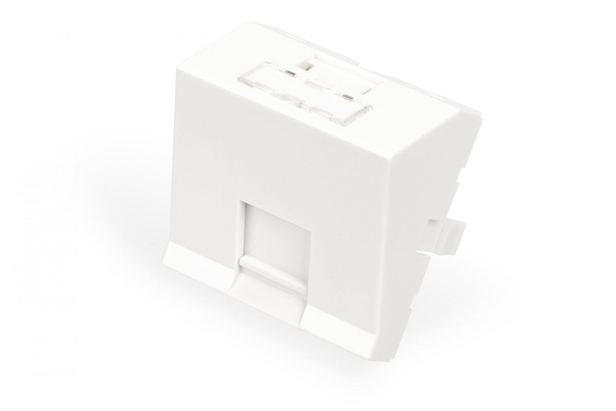 Digitus DN-93802-6-SH Plaque de commutation et obturateur Blanc