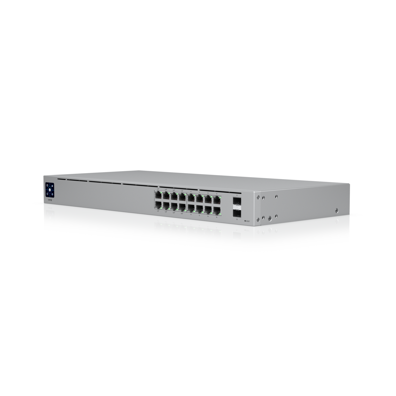 Ubiquiti USW-16-POE Networks UniFi 16-Port PoE Géré L2/L3 Gigabit Ethernet (10/100/1000) Connexion Ethernet, supportant l'alimentation via ce port (PoE) 1U Arge