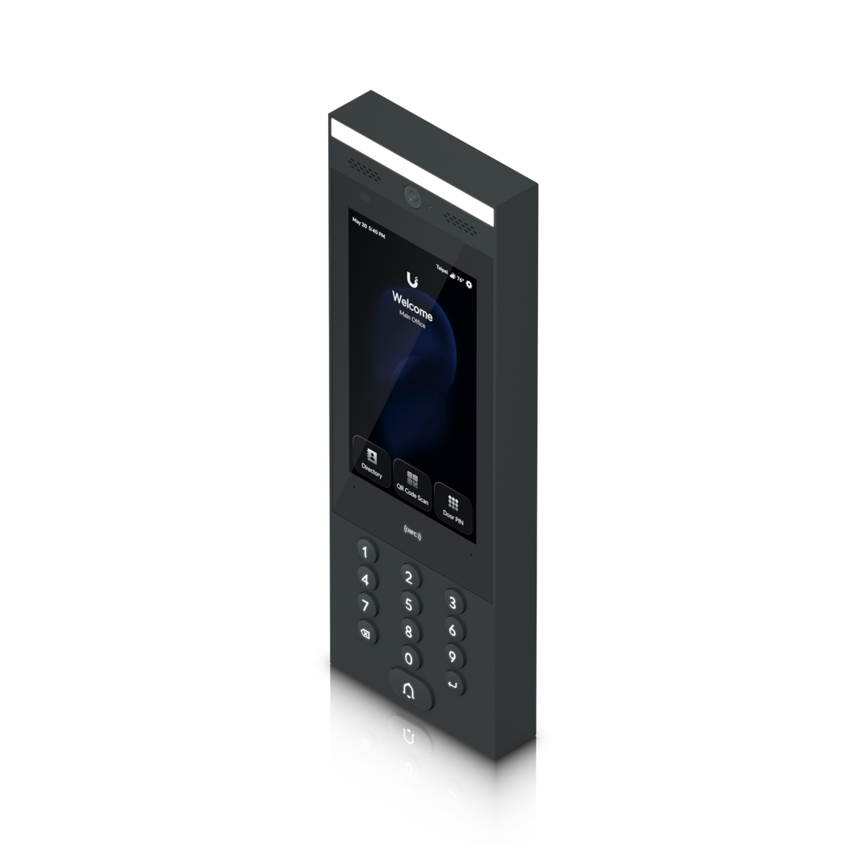 Indoor/outdoor intercom terminal for man