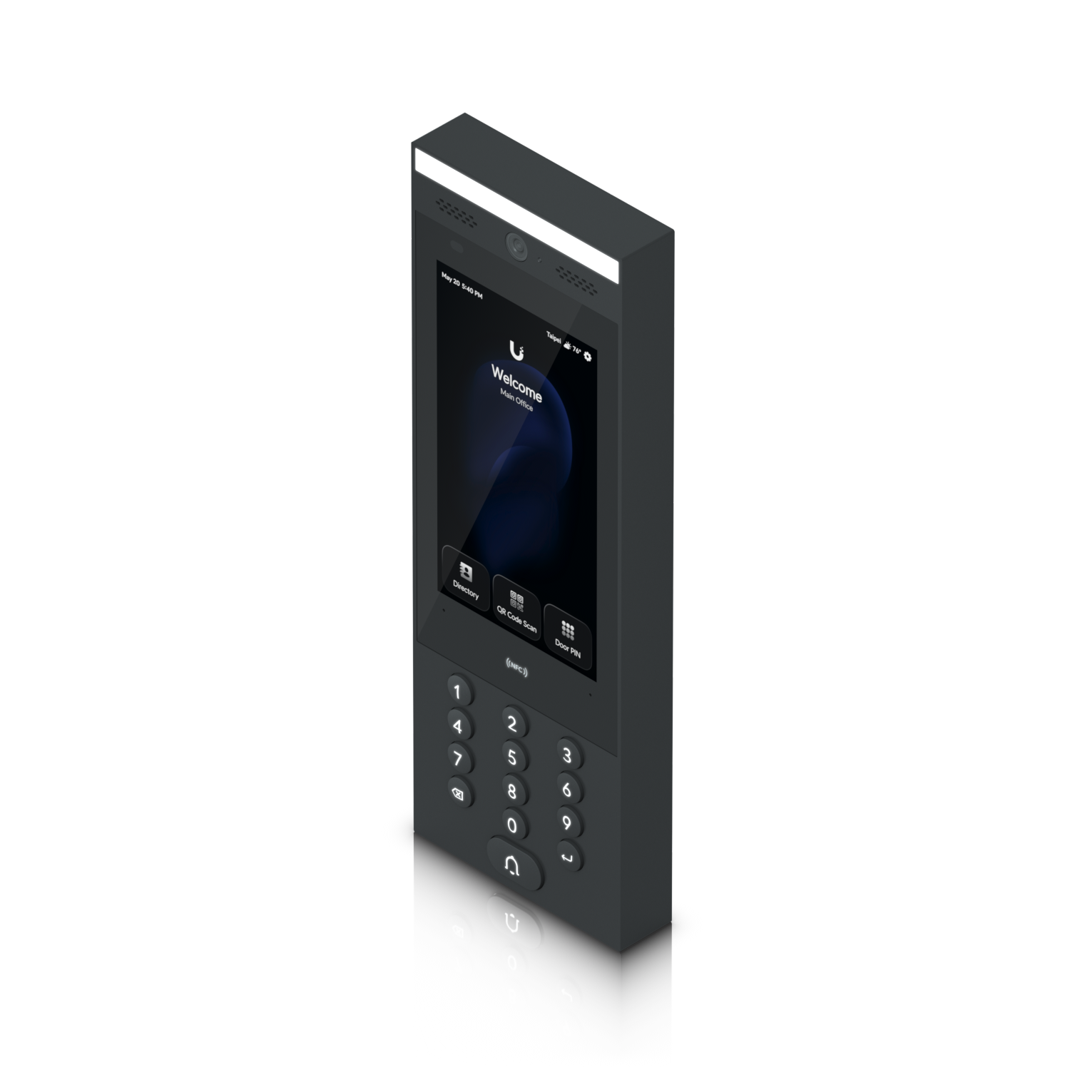 Indoor/outdoor intercom terminal for man