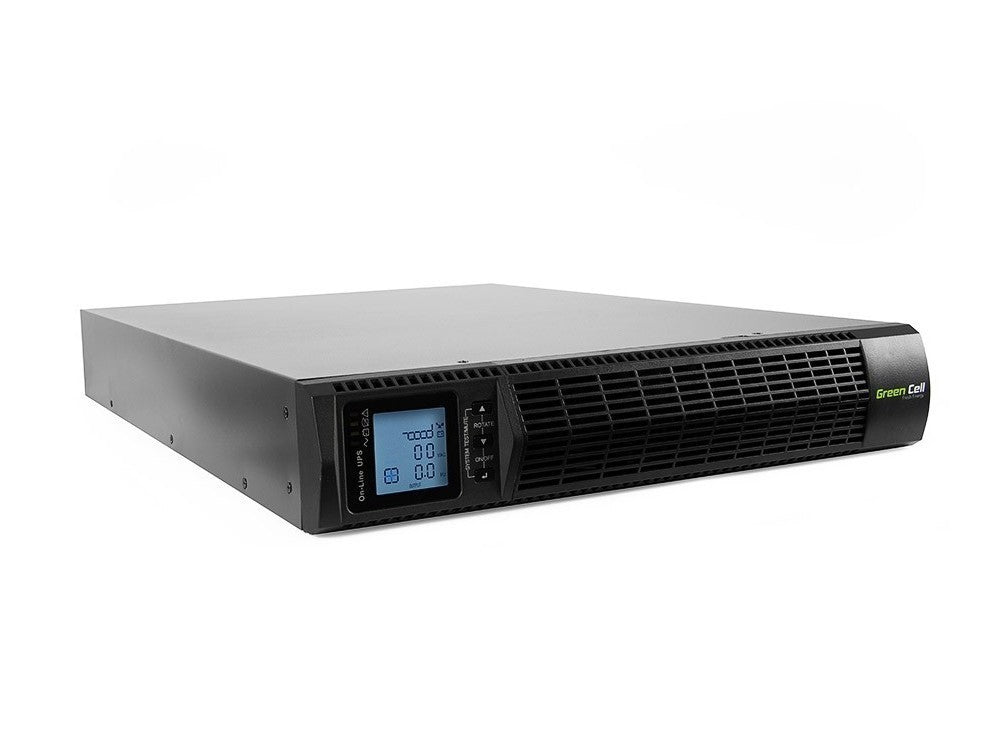 Green Cell UPS15 alimentation d'énergie non interruptible Double-conversion (en ligne) 1999 VA 900 W 6 sortie(s) CA