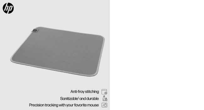 HP 105 Sanitizable Mouse Pad