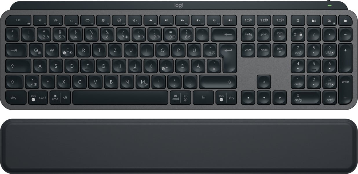 Logitech 920-011567 clavier Bureau Bluetooth QWERTZ Allemand Graphite