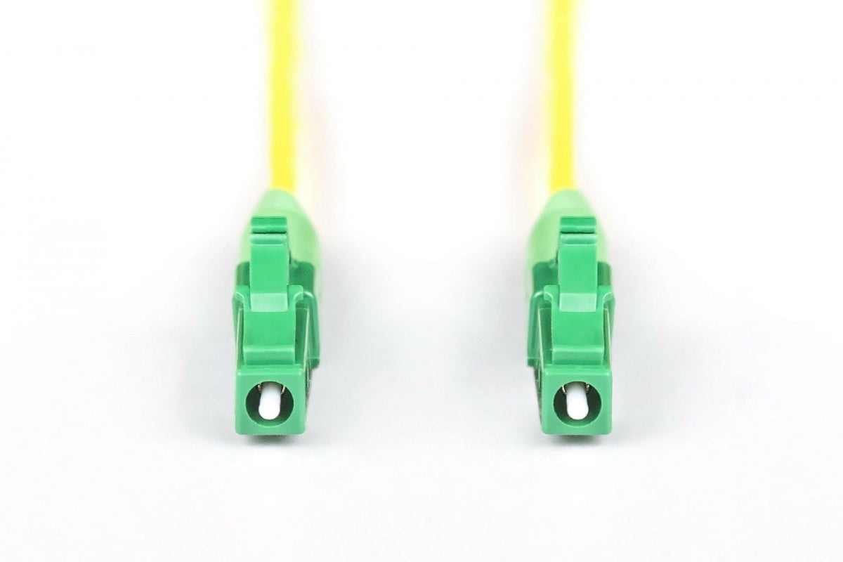 Câble de raccordement en fibre optique LC APC/LC APC, simplex, SM 9/125, G657.A02, LSOH, 3 m, jaune