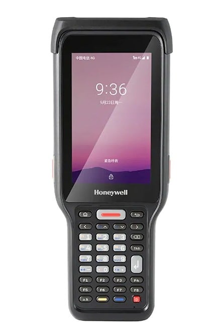 Honeywell EDA61K BT/WF/2D 6703/NUMERIC/CAMERA ordinateur portable de poche 10,2 cm (4") 800 x 480 pixels Écran tactile 435 g Noir