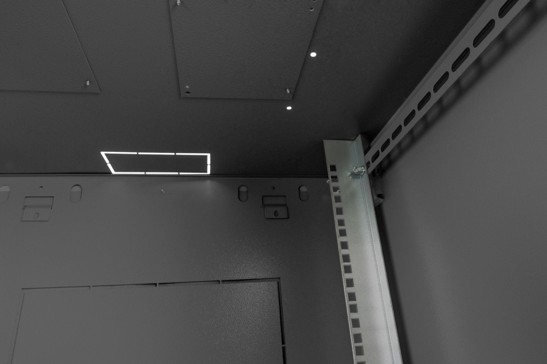 Digitus DN-19 09U-6/6-EC-SW étagere 9U Rack monté sur le mur Noir