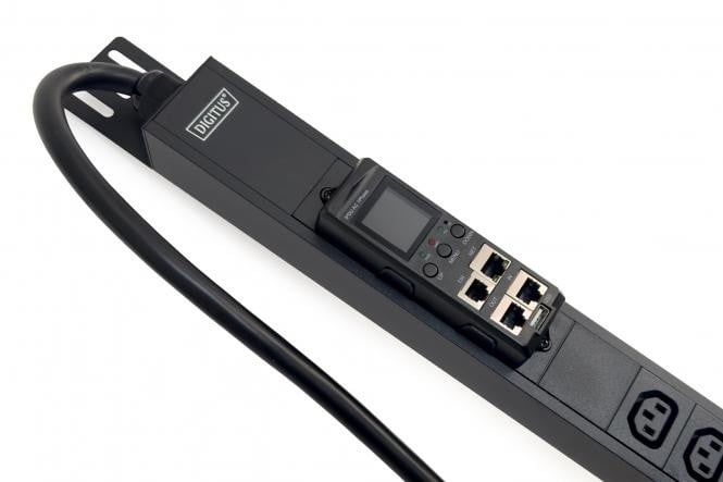 Digitus DN-IP2-V4-24C13-6C19 Multiprise SMART PDU 0U, prise IEC 60309 32A/250V, prises 24xC13 10A/250V, 6xC19 16A/250V, 32A
