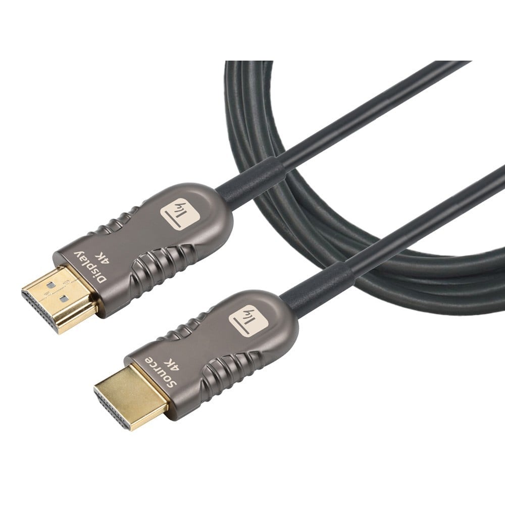 Techly ICOC HDMI-HY2-020 Câble optique actif HDMI 2.0 4K60Hz 20m 18Gbps