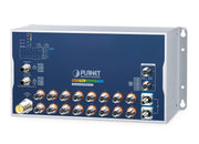 PLANET ITS-6326-16P2TB2XS-WV commutateur réseau Géré L3 Connexion Ethernet, supportant l'alimentation via ce port (PoE) Aluminium, Bleu
