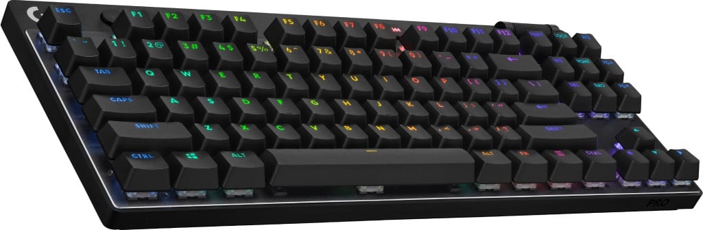 Logitech G PRO X TKL clavier Gaming RF sans fil + Bluetooth QWERTY US International Noir