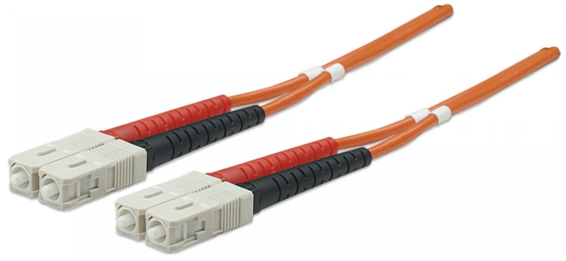 Intellinet 472630 câble de fibre optique 20 m SC OM2 Orange