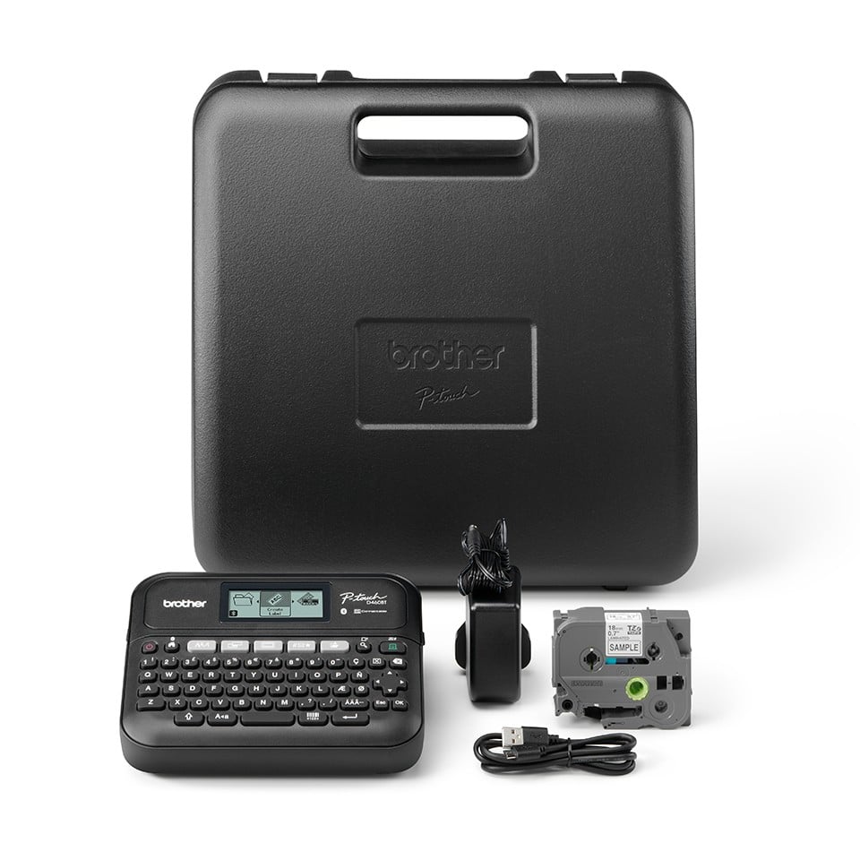 Brother PT-D460BTVP imprimante pour étiquettes Transfert thermique 180 x 180 DPI 30 mm/sec Avec fil &sans fil TZe Bluetooth QWERTY