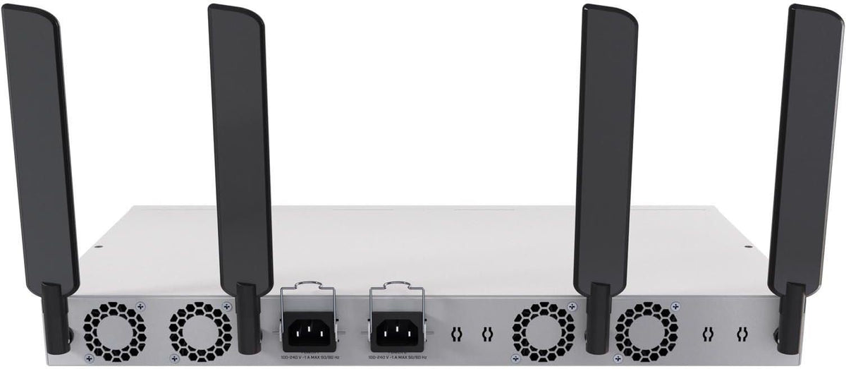 Mikrotik CRS418-8P-8G-2S+5axQ2axQ-RM L2/L3 Gigabit Ethernet (10/100/1000) Connexion Ethernet, supportant l'alimentation via ce port (PoE) 1U