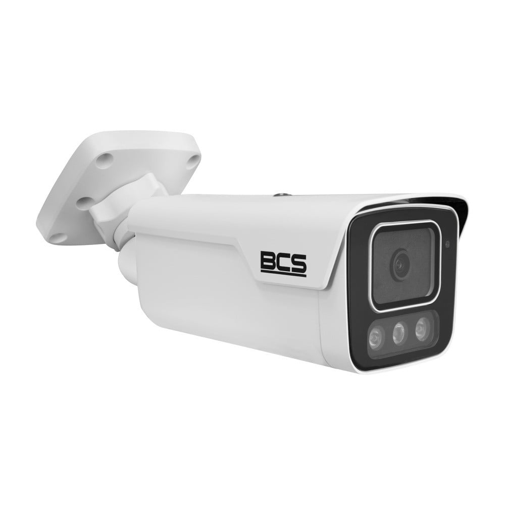 BCS BCS-P-TIP25FSR4L4-Ai2(2) Caméra tubulaire IP 5MP avec technologie NightColor et boîtier IP67
