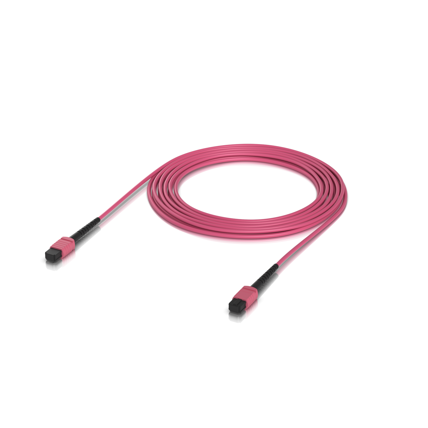 Ubiquiti UACC-OFC-MA-MPMP-3M OM4 MPO-12 UPC Câble de Branchement en Fibre Optique