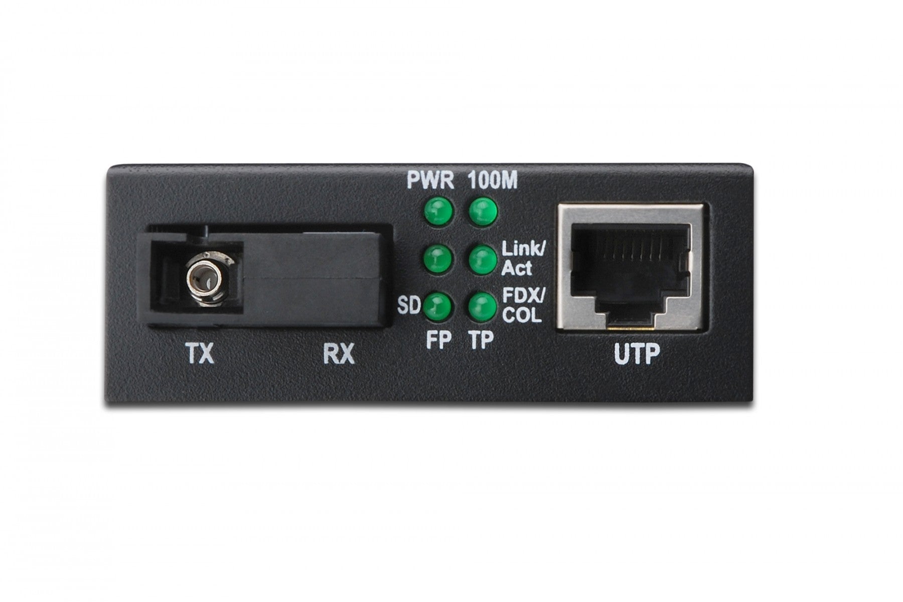 Digitus DN-82123 convertisseur de support réseau 1000 Mbit/s 1550 nm Monomode Noir