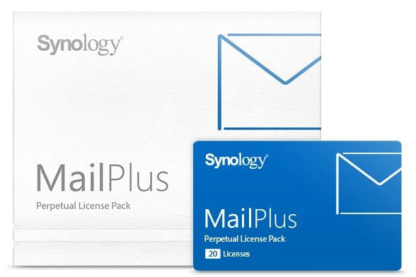 SYNOLOGY MailPlus License Pack for 20 email accounts