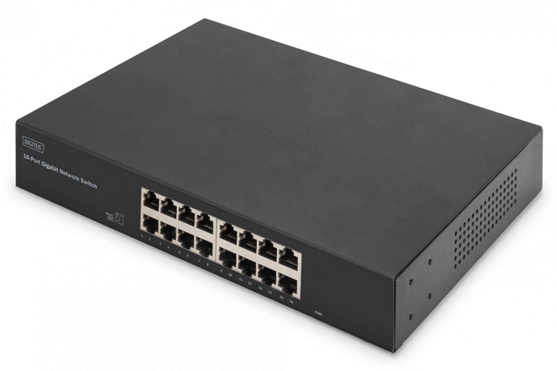Digitus DN-80112-2 commutateur réseau Non-géré Gigabit Ethernet (10/100/1000) Noir