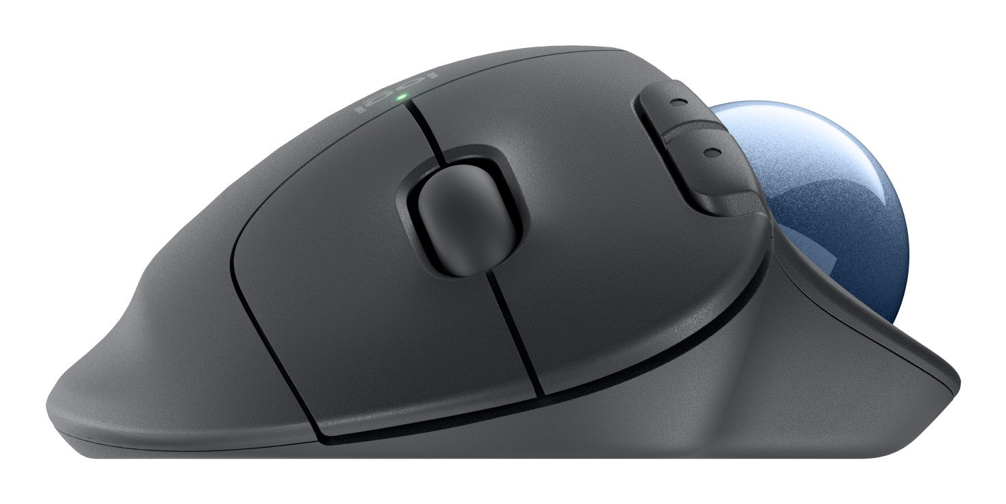 LOGITECH ERGO M575S Wireless Trackball - Graphite + Blue Ball
