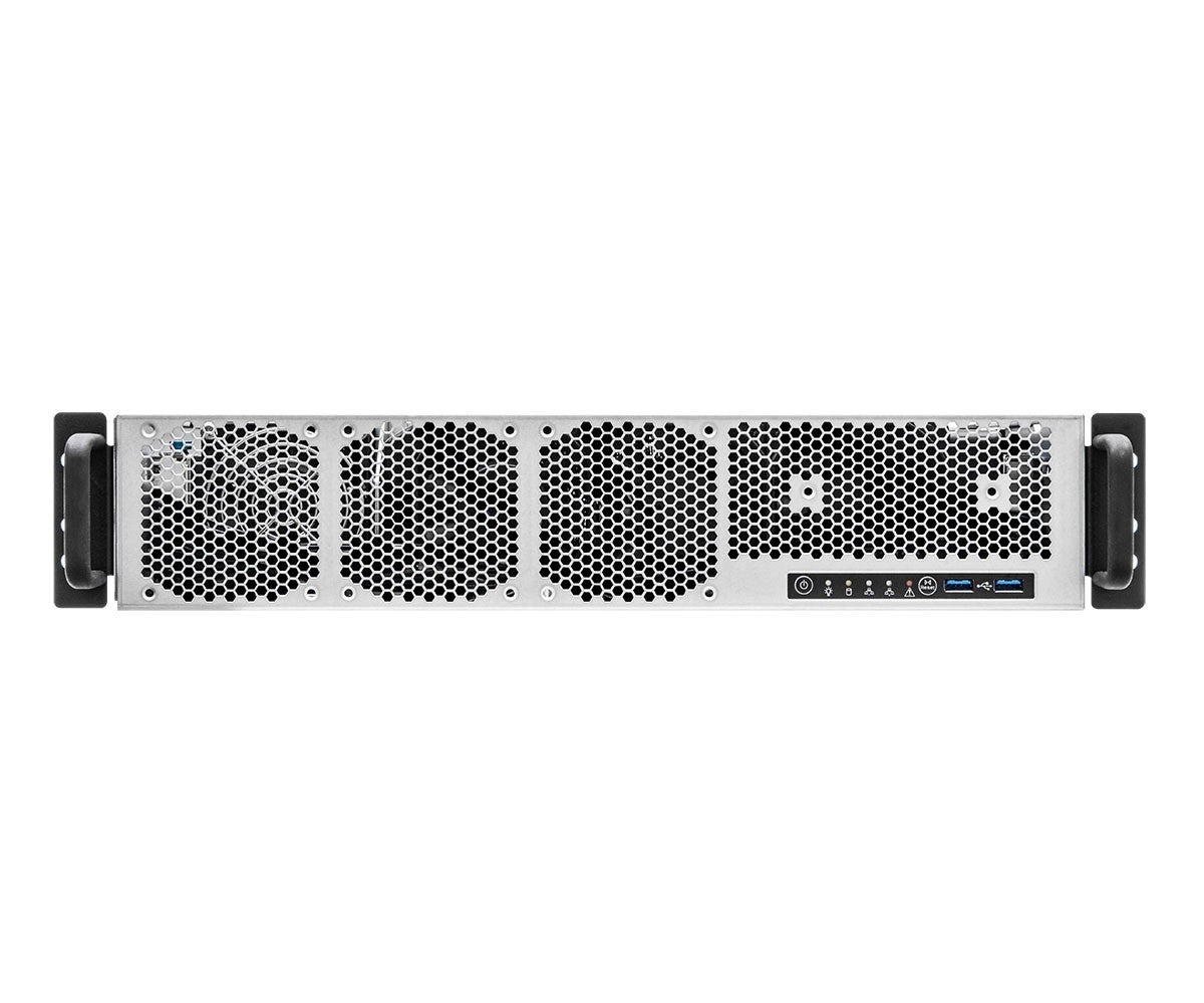 ASRock 2U1G-B650/AQUA, UP, Rack 2U, AMD Ryzen 9000, 2xSFF, 1xGPU, 2xGbE, Red. PSU, IPMI