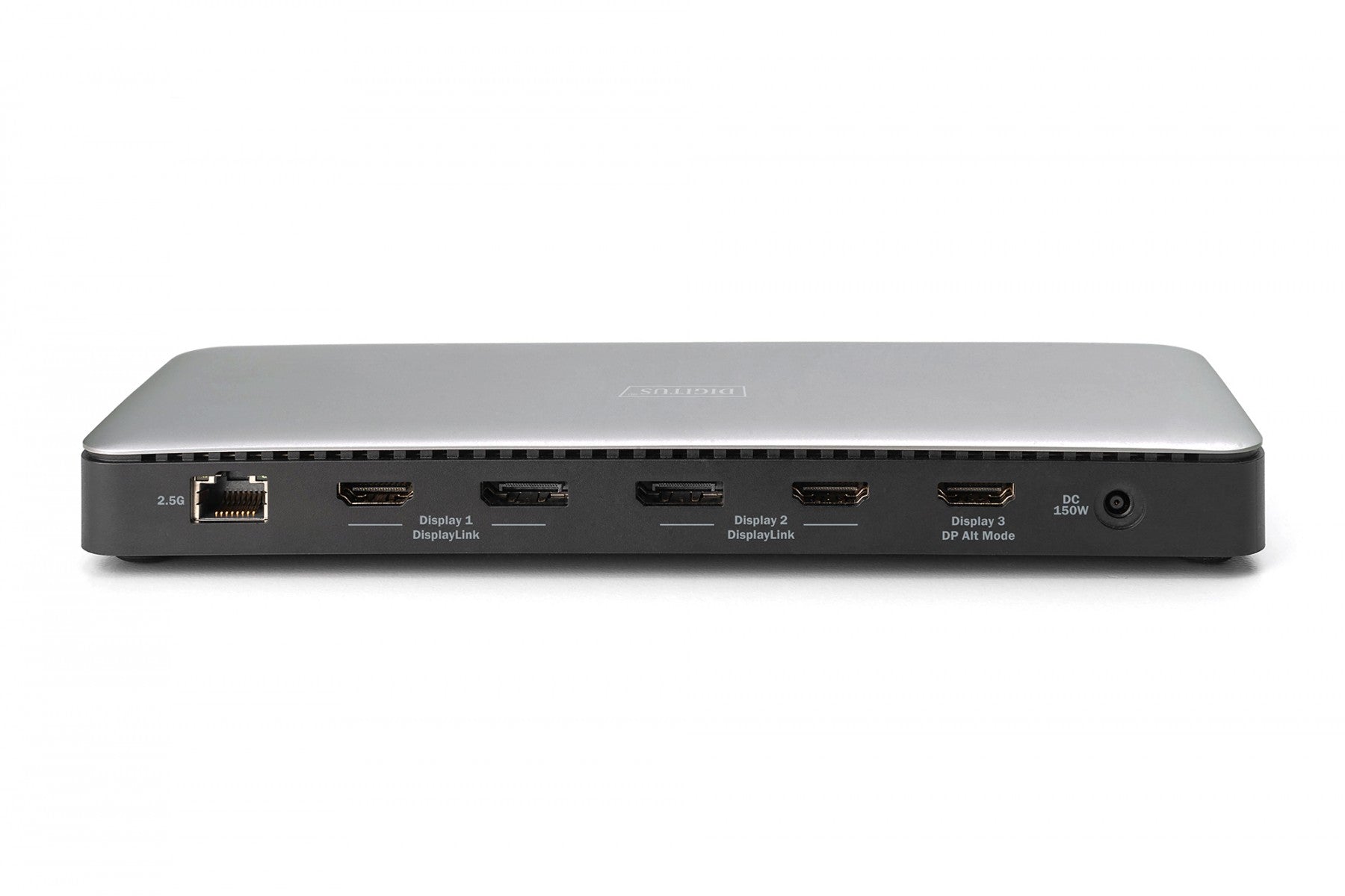 Station d'accueil USB-C 13 ports, max. 4K/60Hz avec HDR, HDMI, DP, max. 3 moniteurs (MST), USB-C 3.2 Gen 2, Ethernet Gigabit (max. 2.5G), Audio, DC 150W