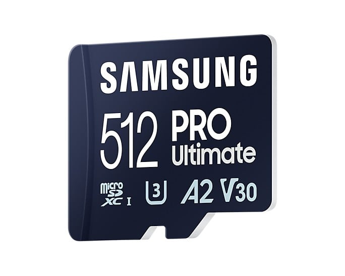 CARTE MEMOIRE SAMSUNG 512 Go MICRO-SD PRO Ultimate avec lecteur USB Classe 10 Le