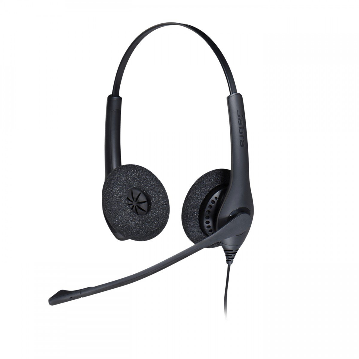 Jabra Biz 1500 Duo QD Casque Avec fil Arceau Bureau/Centre d'appels Noir