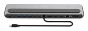 Station d'accueil USB-C 12 ports, max. 8K/30Hz avec HDR, HDMI, DP, max. 3 moniteurs (MST), USB-C 3.2 Gen 2, Ethernet Gigabit, SD/Micro SD, Audio, PD 100W