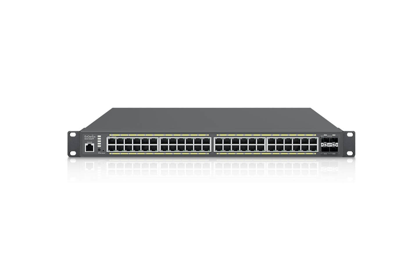 EnGenius ECS1552FP Commutateur géré 48x RJ45 Gigabit PoE+, 4x SFP+, EnGenius Cloud