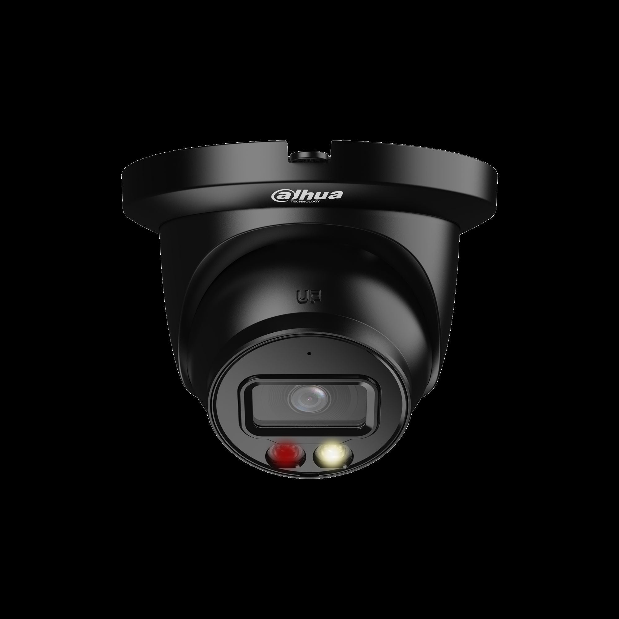 Dahua IPC-HDW2449TM-S-IL-0280B-BLACK Caméra réseau 4MP Smart Dual Light, fixe, WizSense, noire