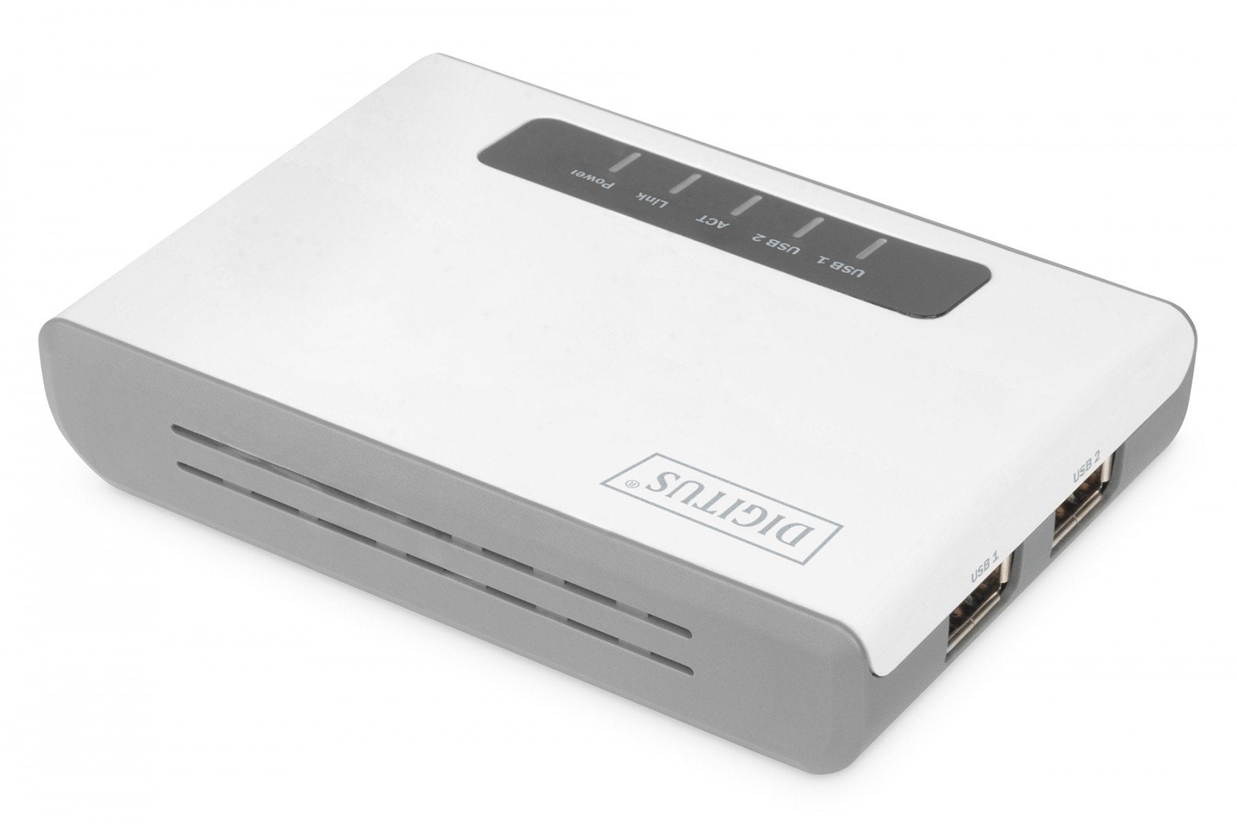 Digitus DN-13024 serveur d'impression Ethernet LAN/LAN sans fil Blanc