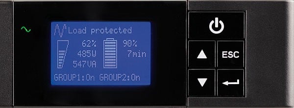 Eaton 5P650IR alimentation d'énergie non interruptible Interactivité de ligne 0,65 kVA 420 W 4 sortie(s) CA
