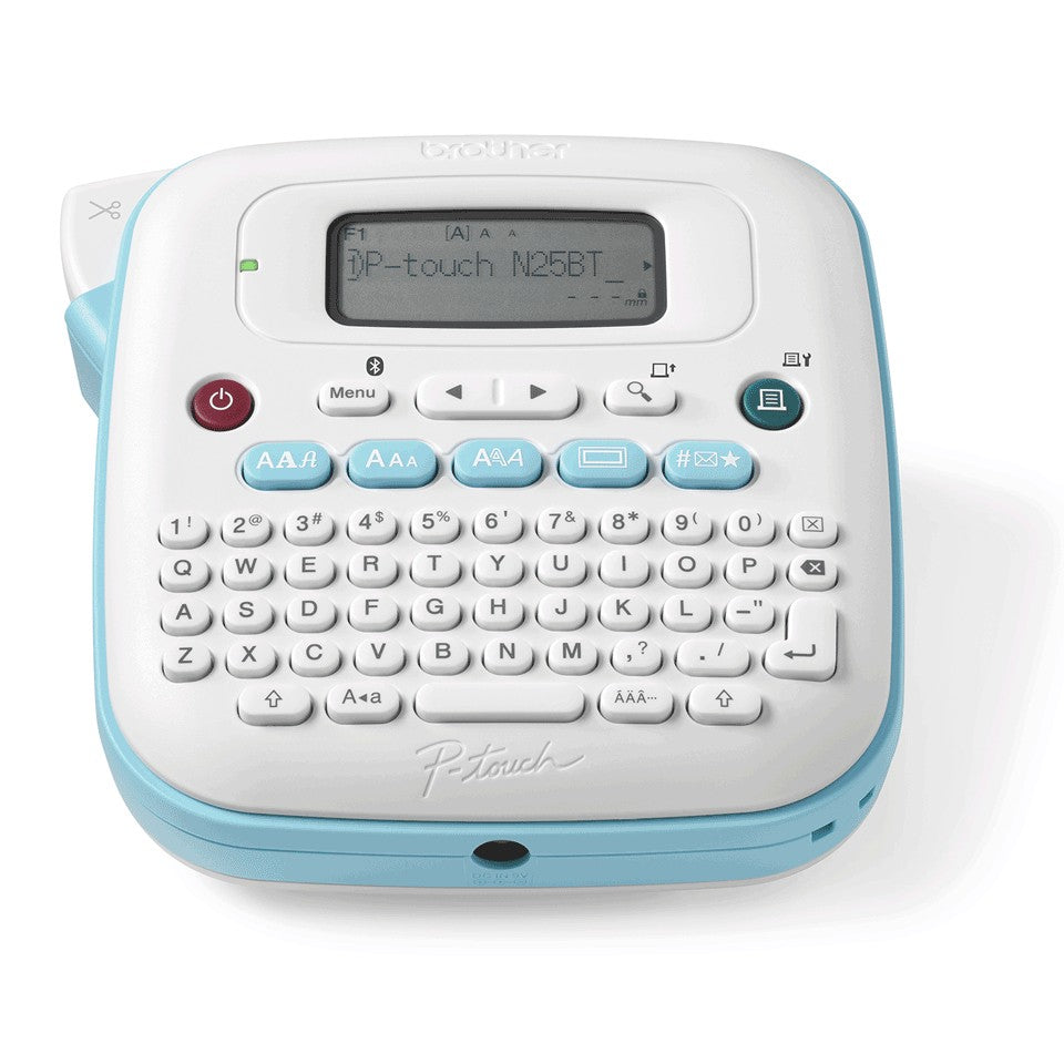 Brother PT-N25BT imprimante pour étiquettes Transfert thermique Couleur 180 x 180 DPI 12 mm/sec Sans fil Bluetooth